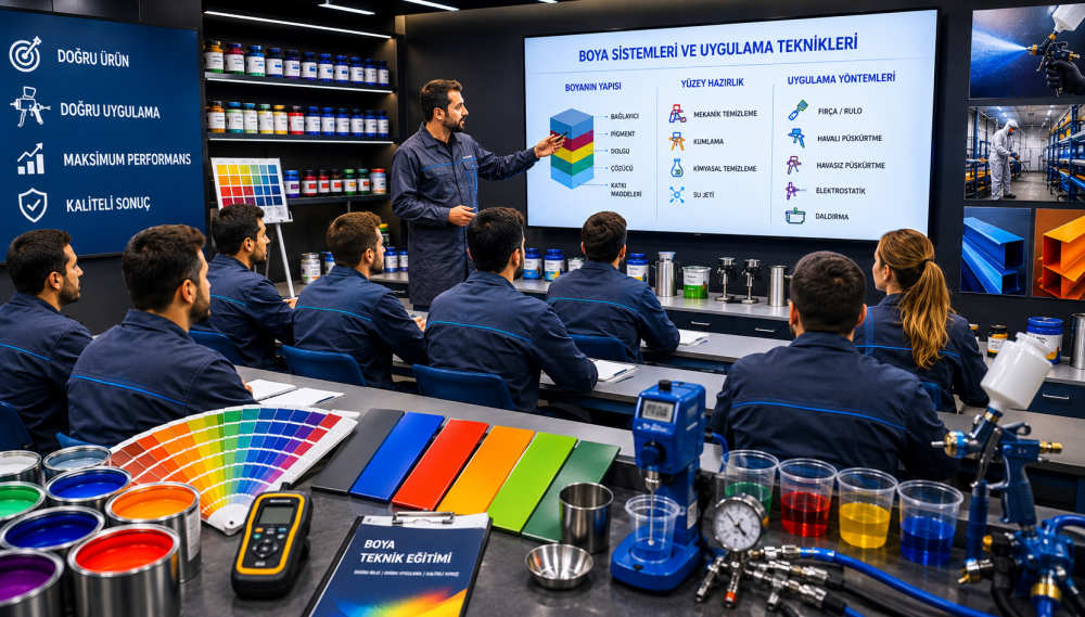 Temel Boya Eğitimi | İpekim Kimya